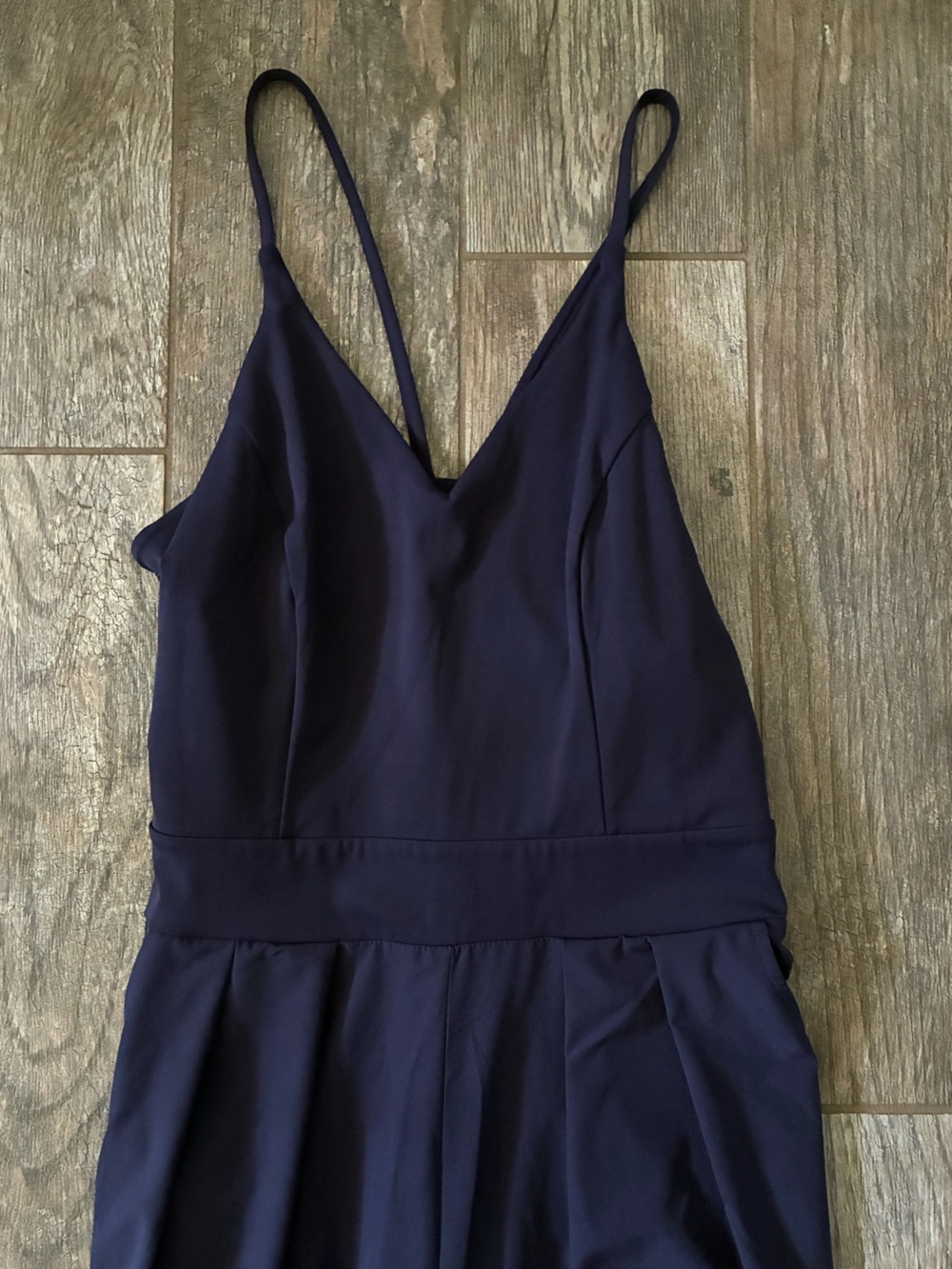 Halara Breezeful Backless Wide Leg Quick Dry Tank Jumpsuit Size Medium - Picture 5 of 9